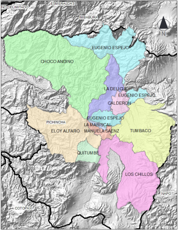 Administraciones Zonales Quito.