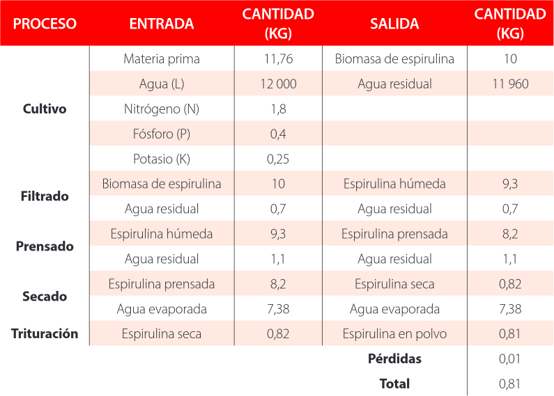 Balance de masas