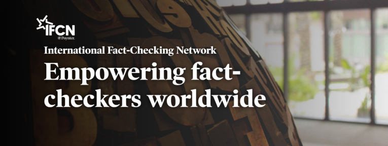 Página web de la International Fact-Checking Network