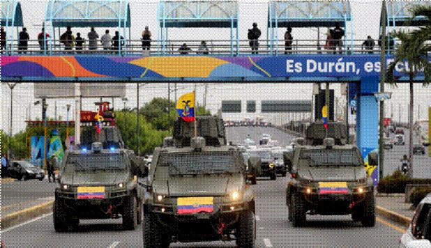 “El gobierno se toma Durán”. 17 de julio de 2024. Crédito: Presidencia de la República del Ecuador