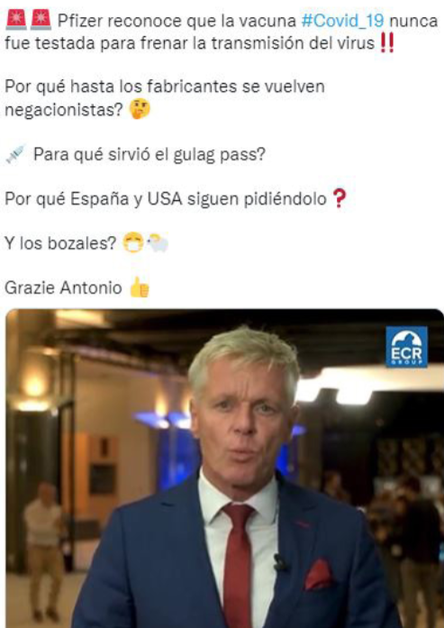 Para lograr el objetivo de engañar a los usuarios digitales se crean falsos contenidos como el de las vacunas, para evitar que más personas se vacunen