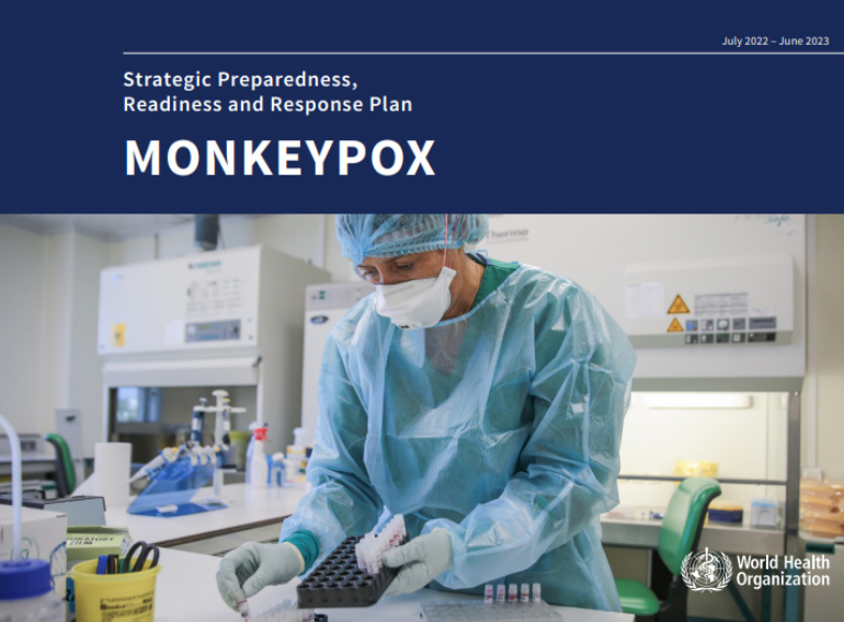 El brote mundial de viruela símica fue declarado emergencia de salud pública de importancia internacional y la OMS publicó un plan respuesta y una serie de documentos