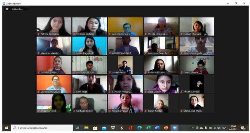 Los estudiantes se adaptaron a las actividades acad&eacute;micas virtuales. 