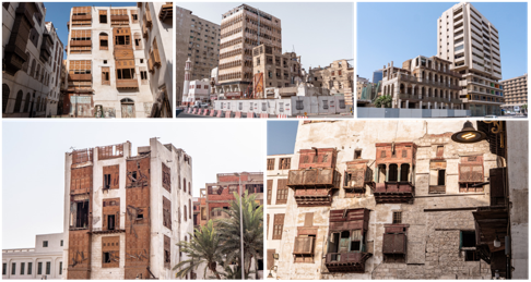 Figura 5. Barrio Histórico de Al Balad, en Yida, Arabia Saudita. &copy;Fernando Martín Velazco, 2022.