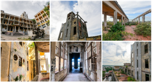 Figura 8. Ruinas del Hospital Civil en Tampico, Tamaulipas (México). &copy;Fernando Martín Velazco, 2021.
