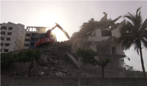 Figura 13. Demoliciones en la ciudad, 2016.