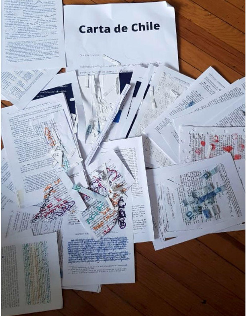 Vista global de la partitura. Imagen: archivo de Enrique Schadenberg.