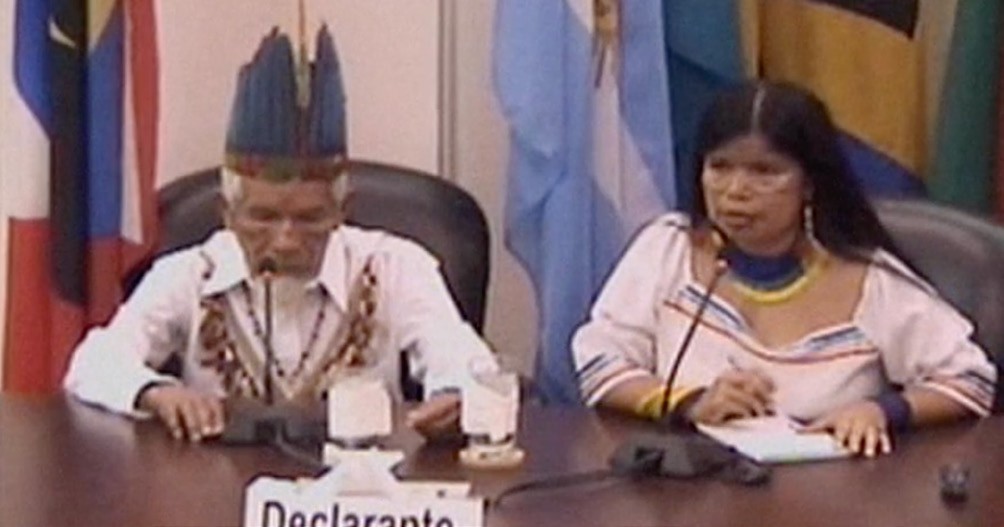 Fotograma de &ldquo;Chapter 04: The Natural Contract&rdquo; de Derechos no humanos, Paulo Tavares 2012.