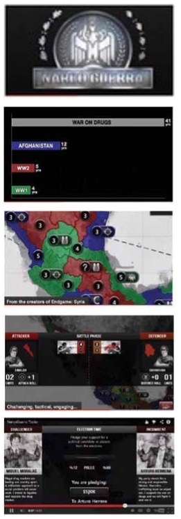 Narcoguerra. Recuperado de: http://www.gamesforchange.org/play/narcoguerra/