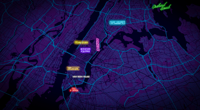 Mapa interactivo de los lugares perdidos de la salsa en Nueva York. Cr&eacute;dito: Where We Were Safe.