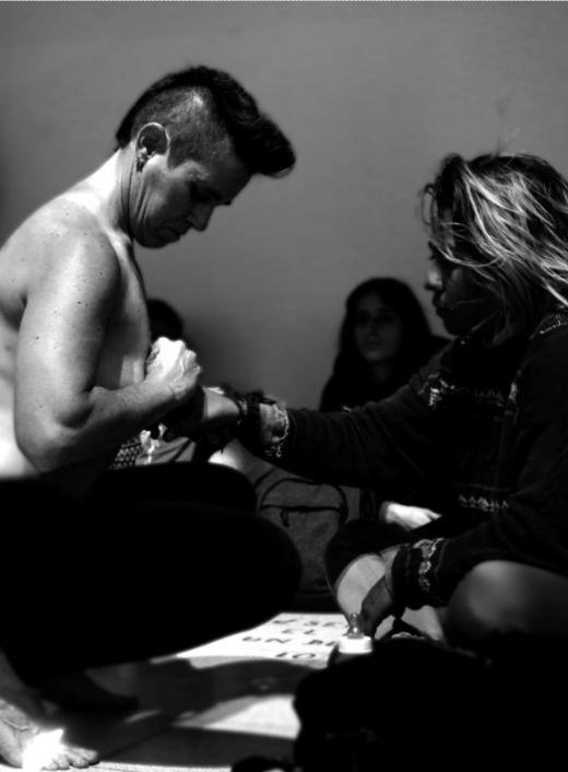 Registro de la performance sexo (en) p&uacute;blico