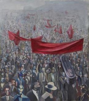 Iosu Aramburu Jueves 17 de abril de 1930 2021 &Oacute;leo sobre tela 170 x 150 cm Colecci&oacute;n del Banco Central de Reserva del Per&uacute; Foto Juan Pablo Murrugarra