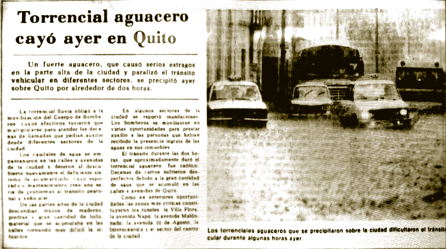 Archivo documental de periódicos locales, obra CLIMA. Foto: archivo de tardígradx bicephalus.