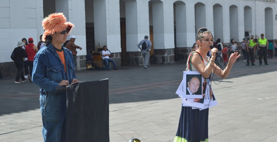 Toma 2: La t&oacute;mbola vicepresidencial. Plaza Grande. Archivo investigativo, 2019.