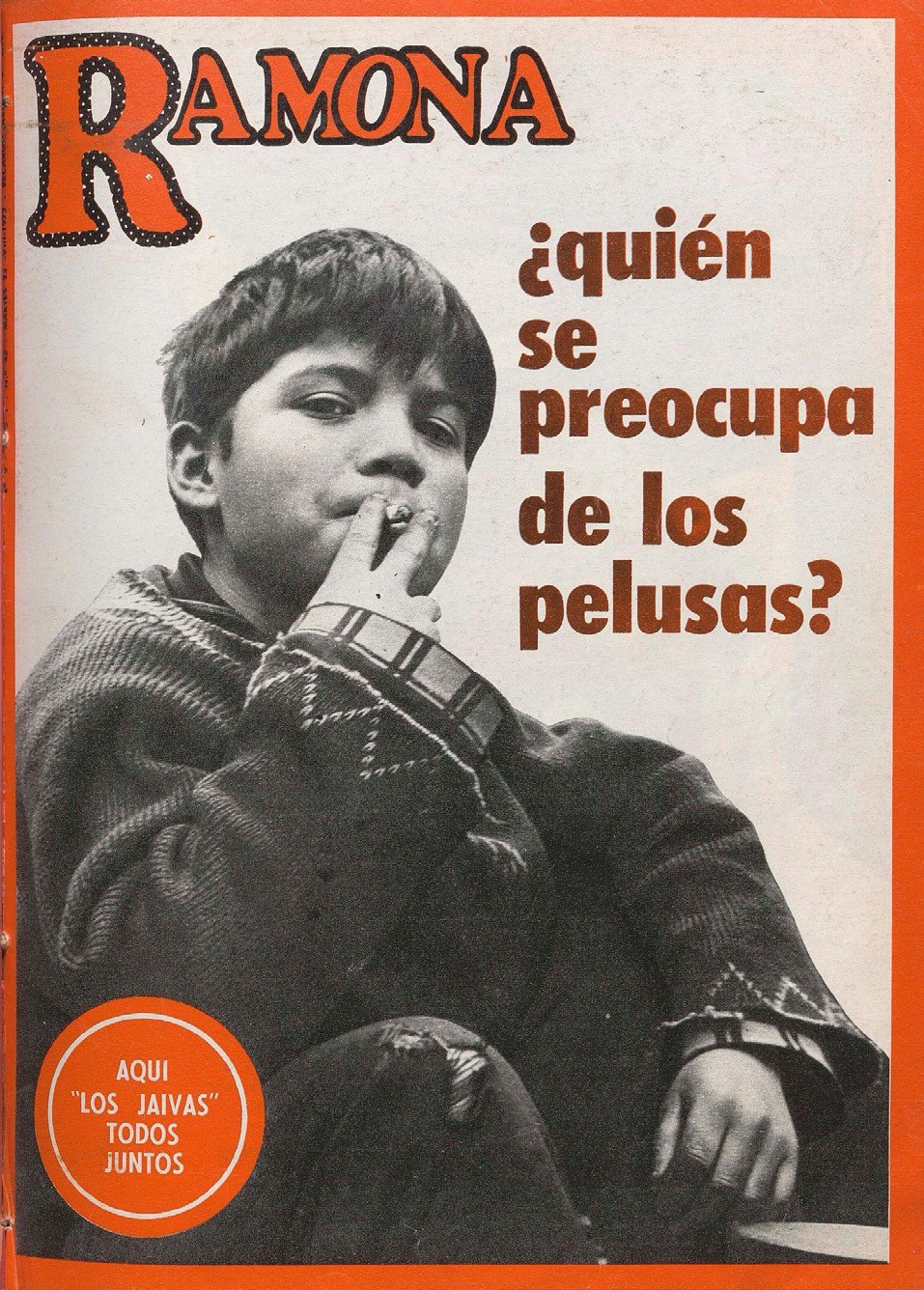 Communist Youth of Chile. 1972. Ramona 43 (August), cover.