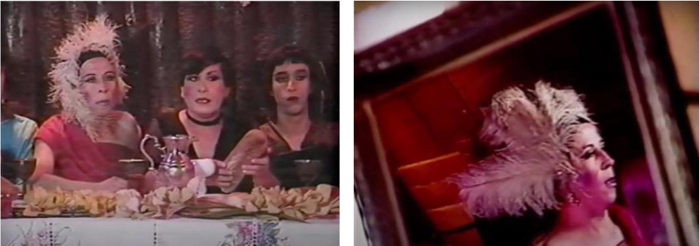 Gloria Camiruaga. Casa particular, stills from art video, 9:29 m, 1990. Courtesy of Rocío Ramos Camiruaga.