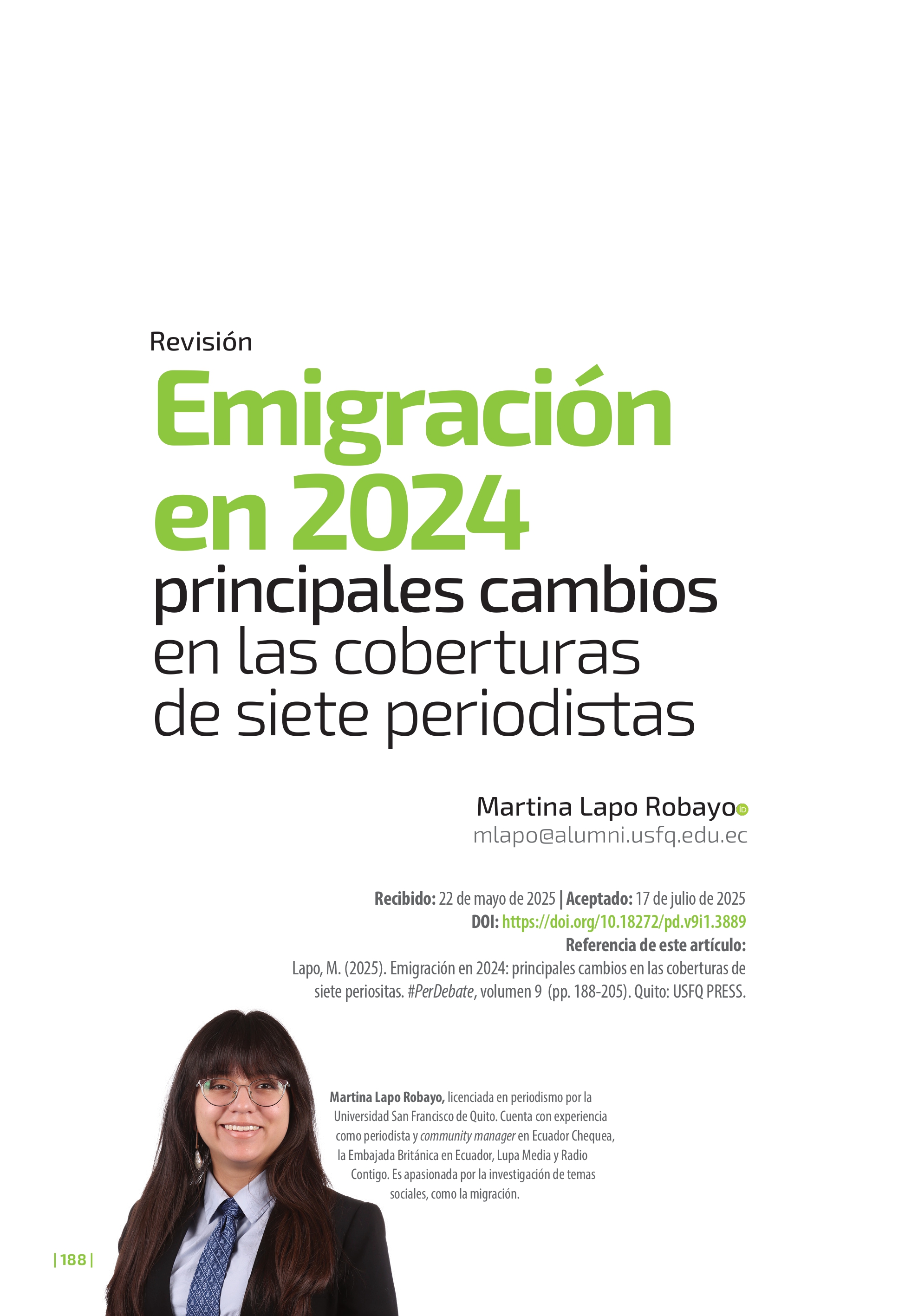 Migration in 2024: key changes in the coverage of  seven journalists