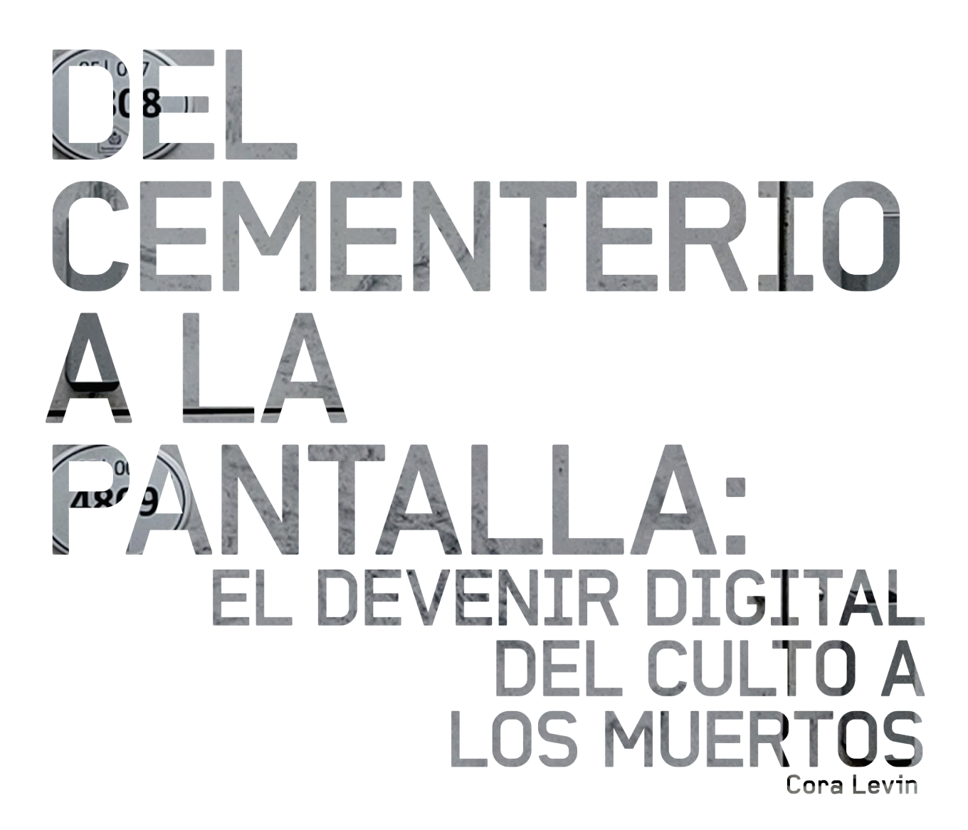 Cover page "From the cemetery to the screen: the digital evolution of the cult of the dead"